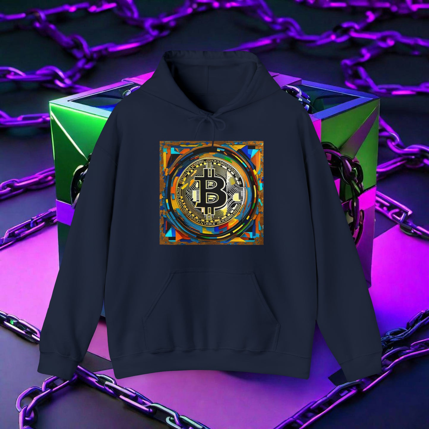 BITCOIN ART HOODIE