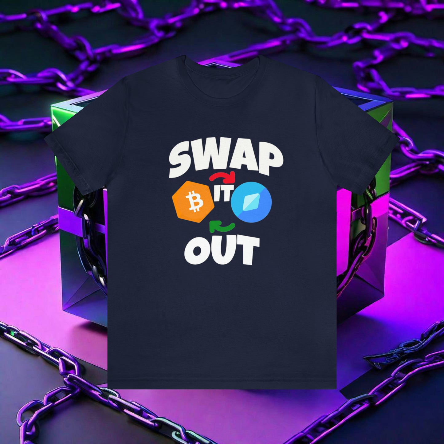 SWAP IT OUT  TEE