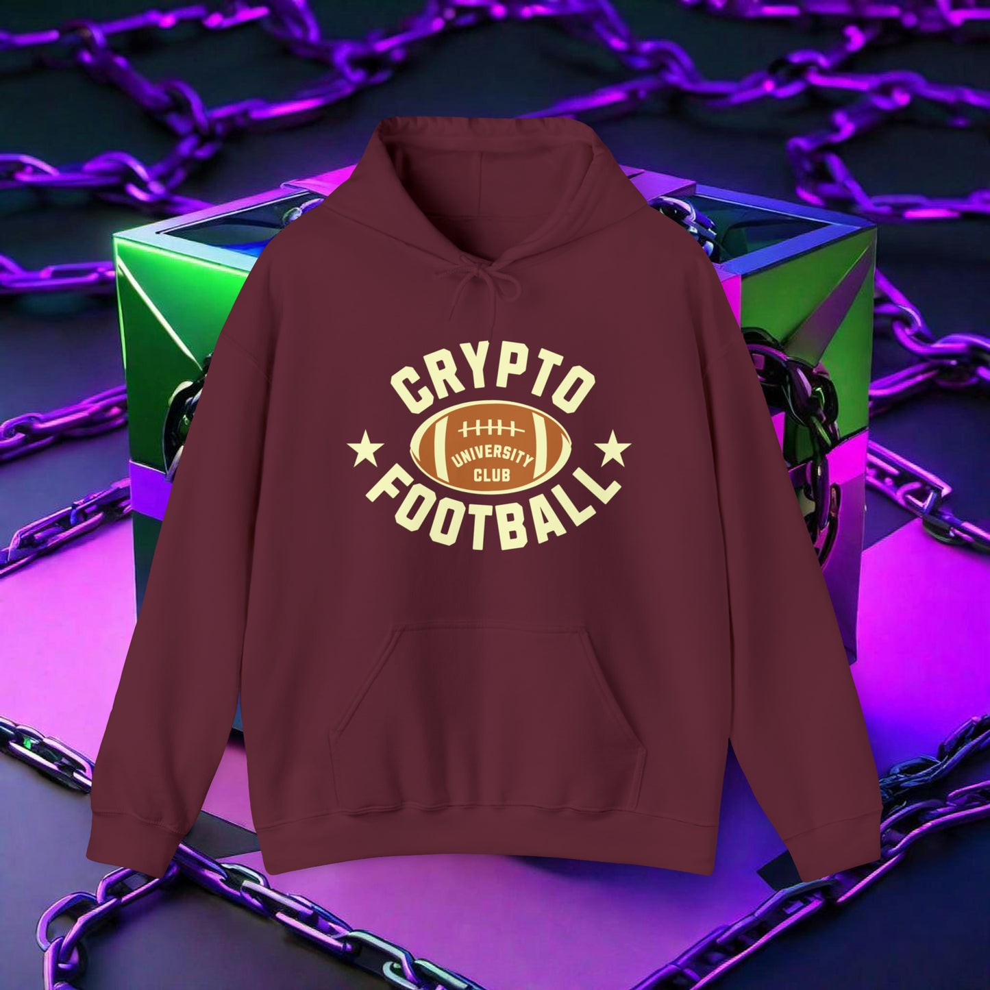 CRYPTO FOOTBALL HOODIE