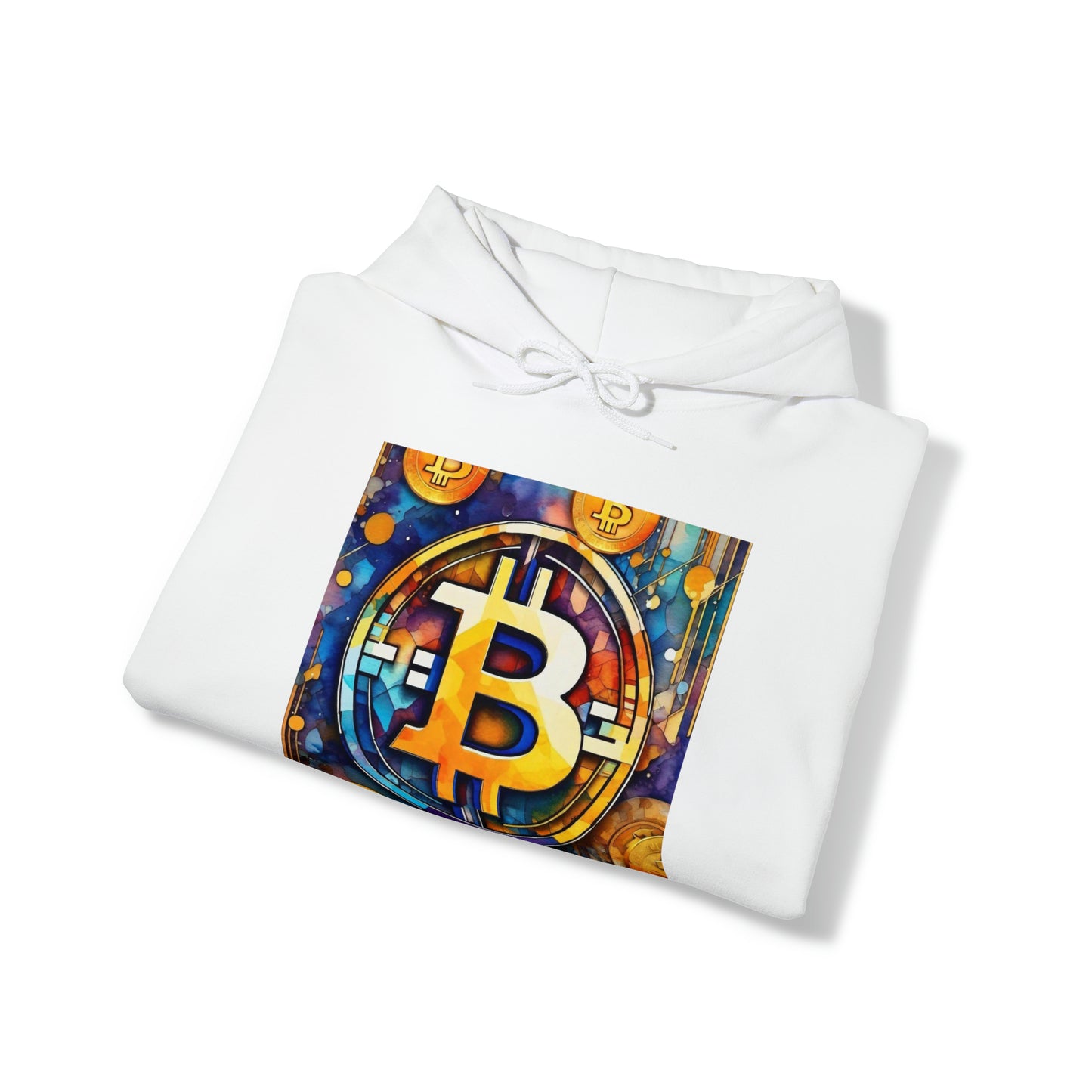 BITCOIN ABSTRACT HOODIE