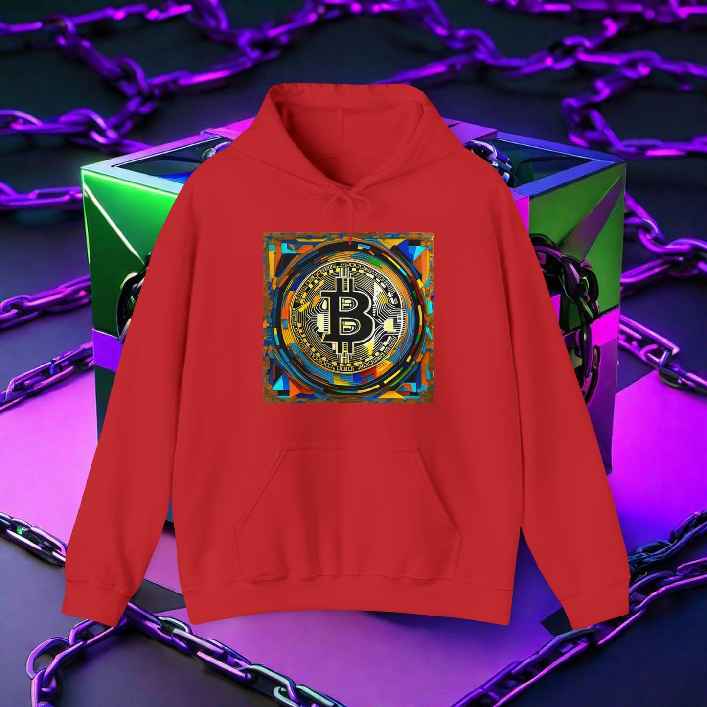 BITCOIN ART HOODIE