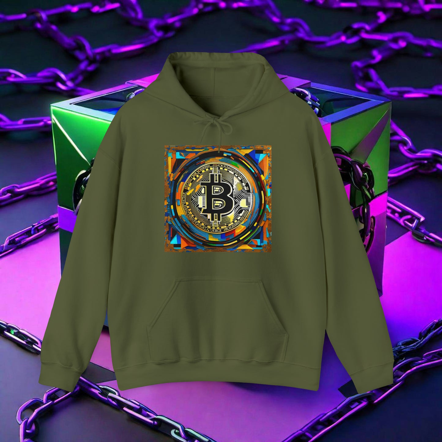 BITCOIN ART HOODIE