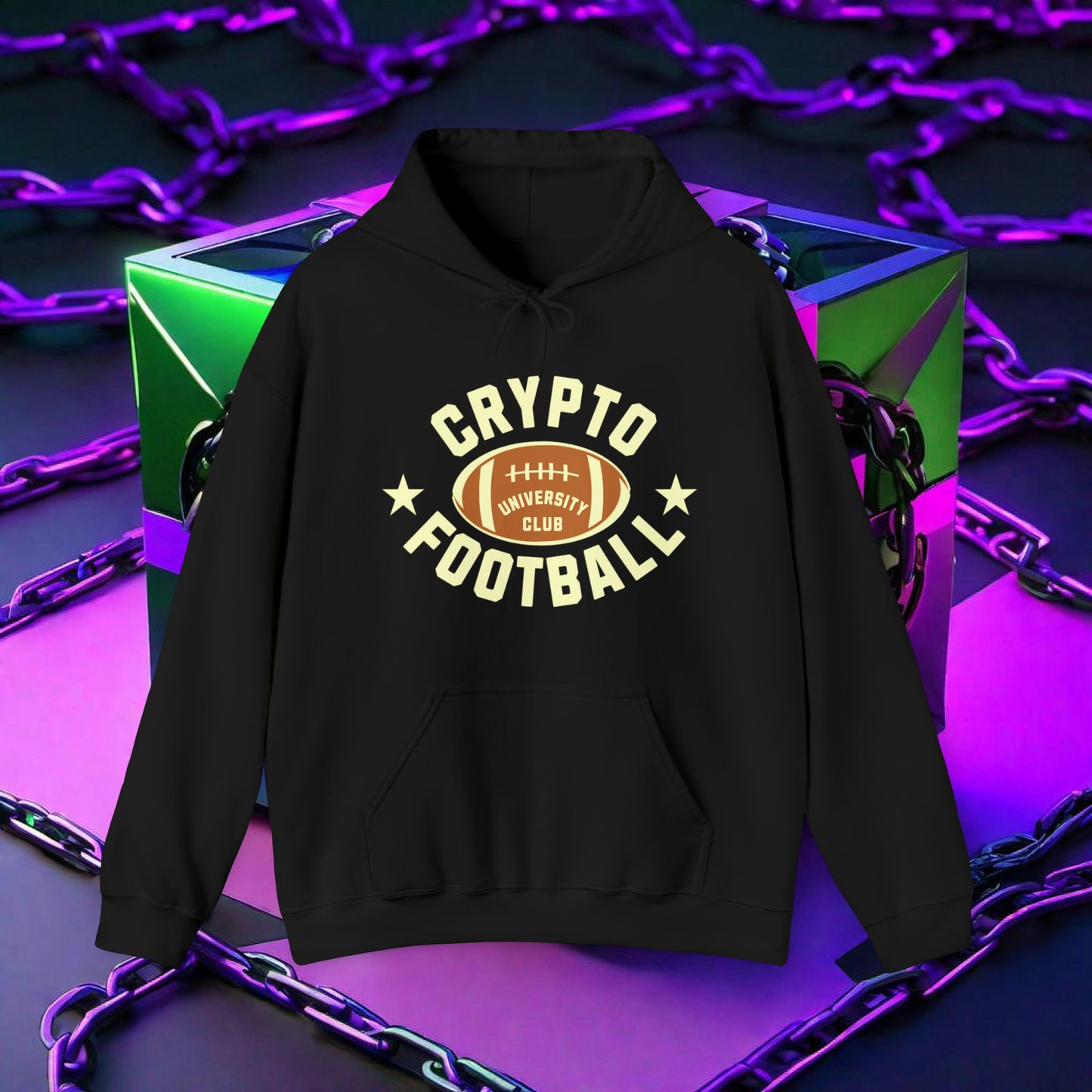 CRYPTO FOOTBALL HOODIE