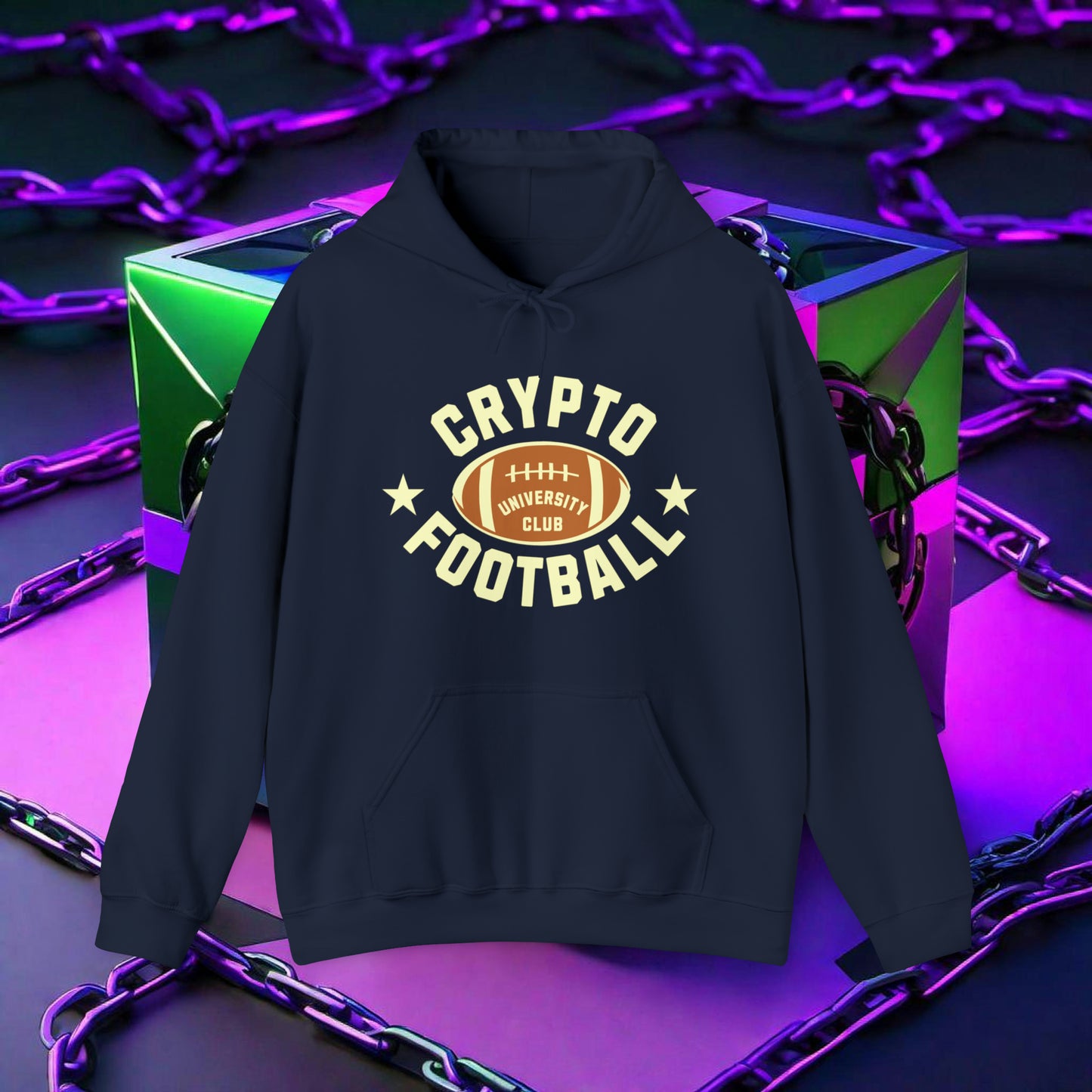 CRYPTO FOOTBALL HOODIE