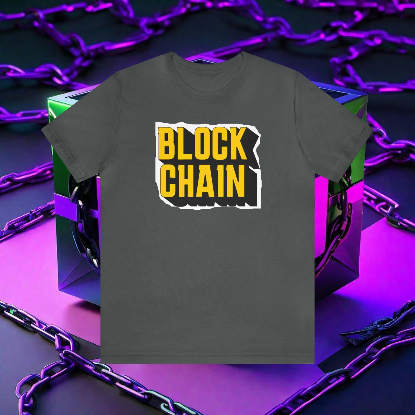 BLOCKCHAIN SCRAP TEE