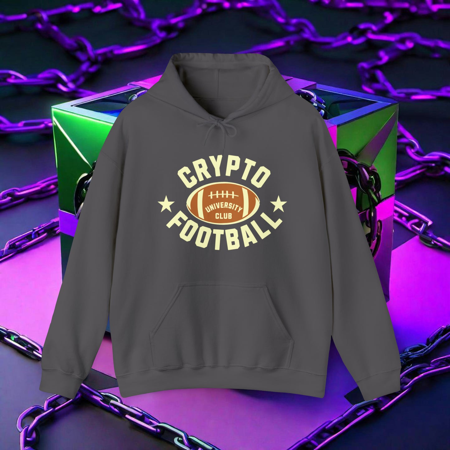 CRYPTO FOOTBALL HOODIE