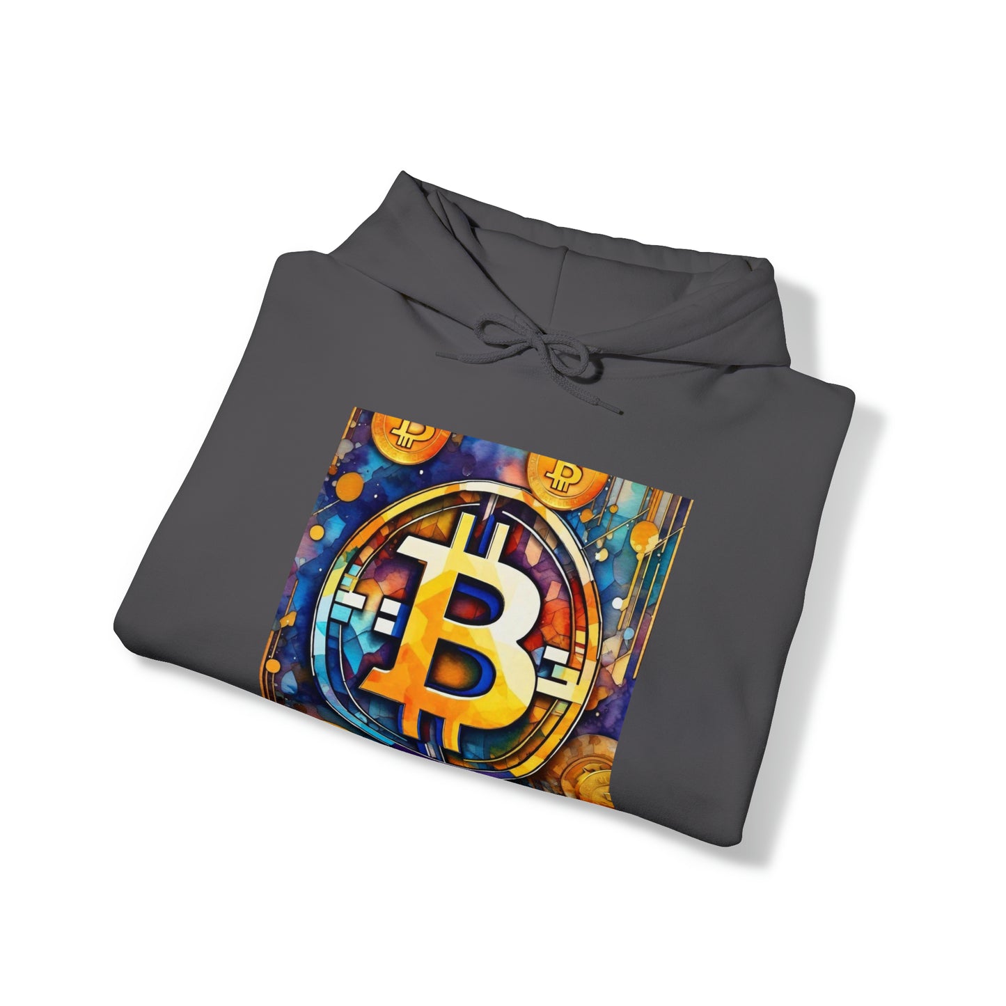 BITCOIN ABSTRACT HOODIE