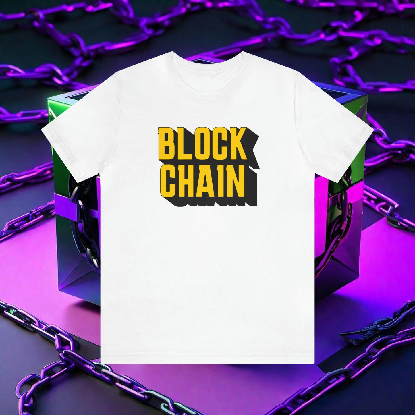 BLOCKCHAIN SCRAP TEE