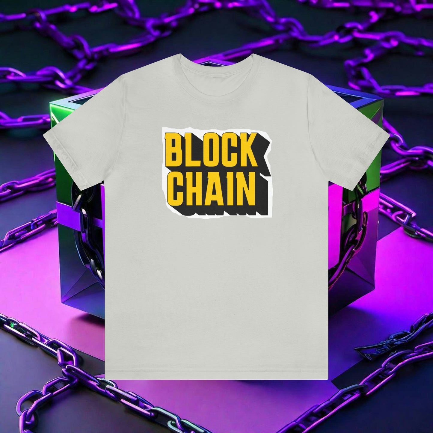 BLOCKCHAIN SCRAP TEE