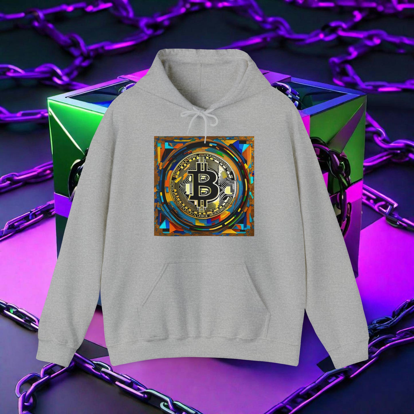 BITCOIN ART HOODIE