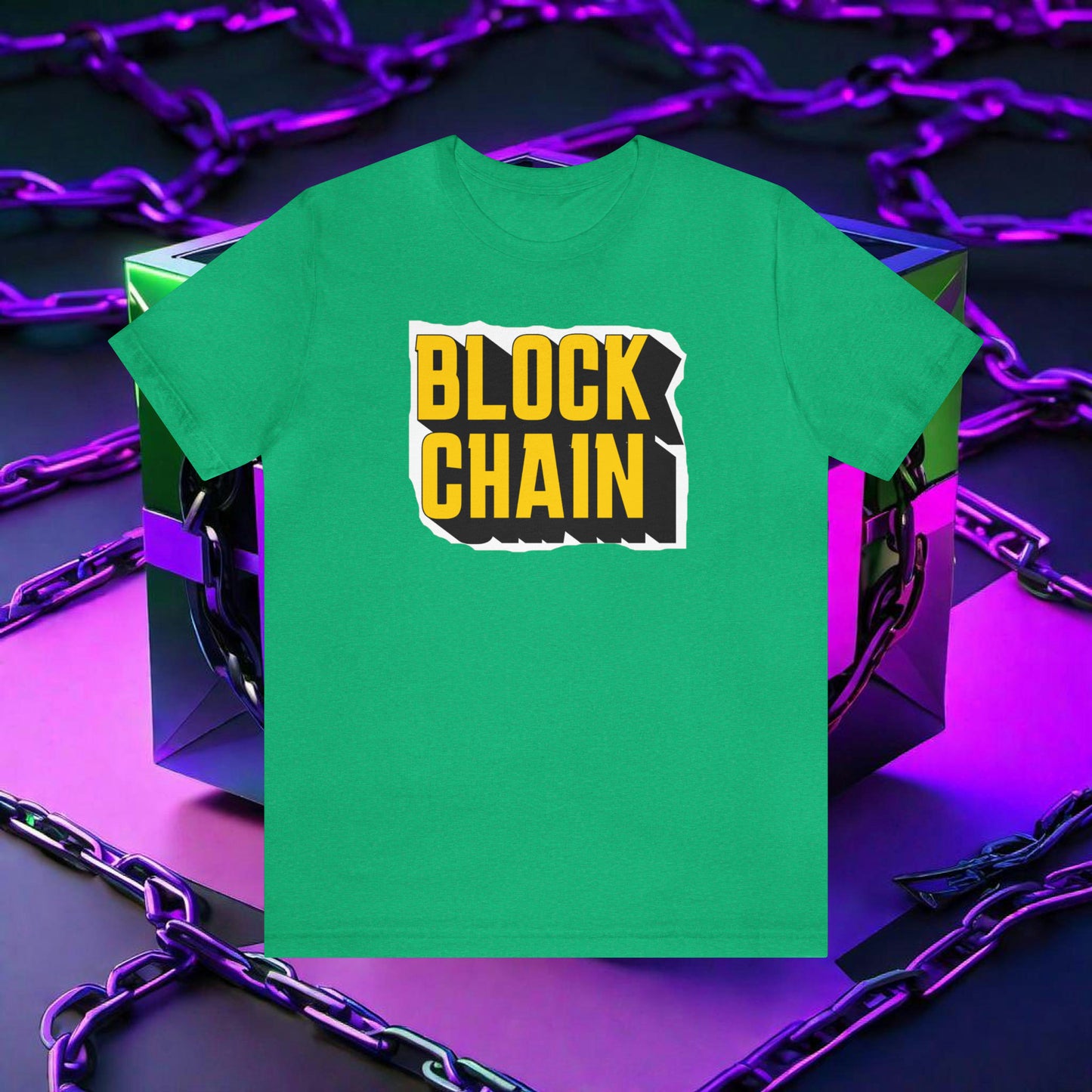 BLOCKCHAIN SCRAP TEE