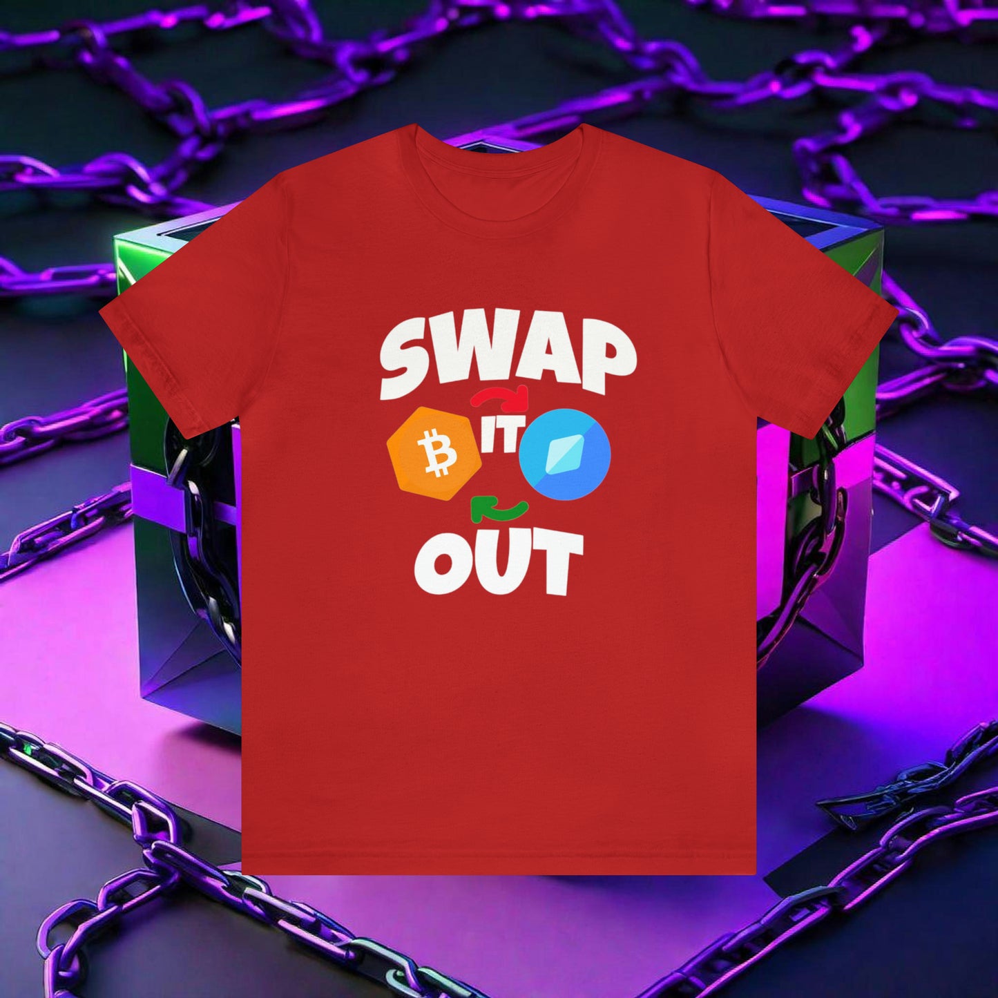 SWAP IT OUT  TEE