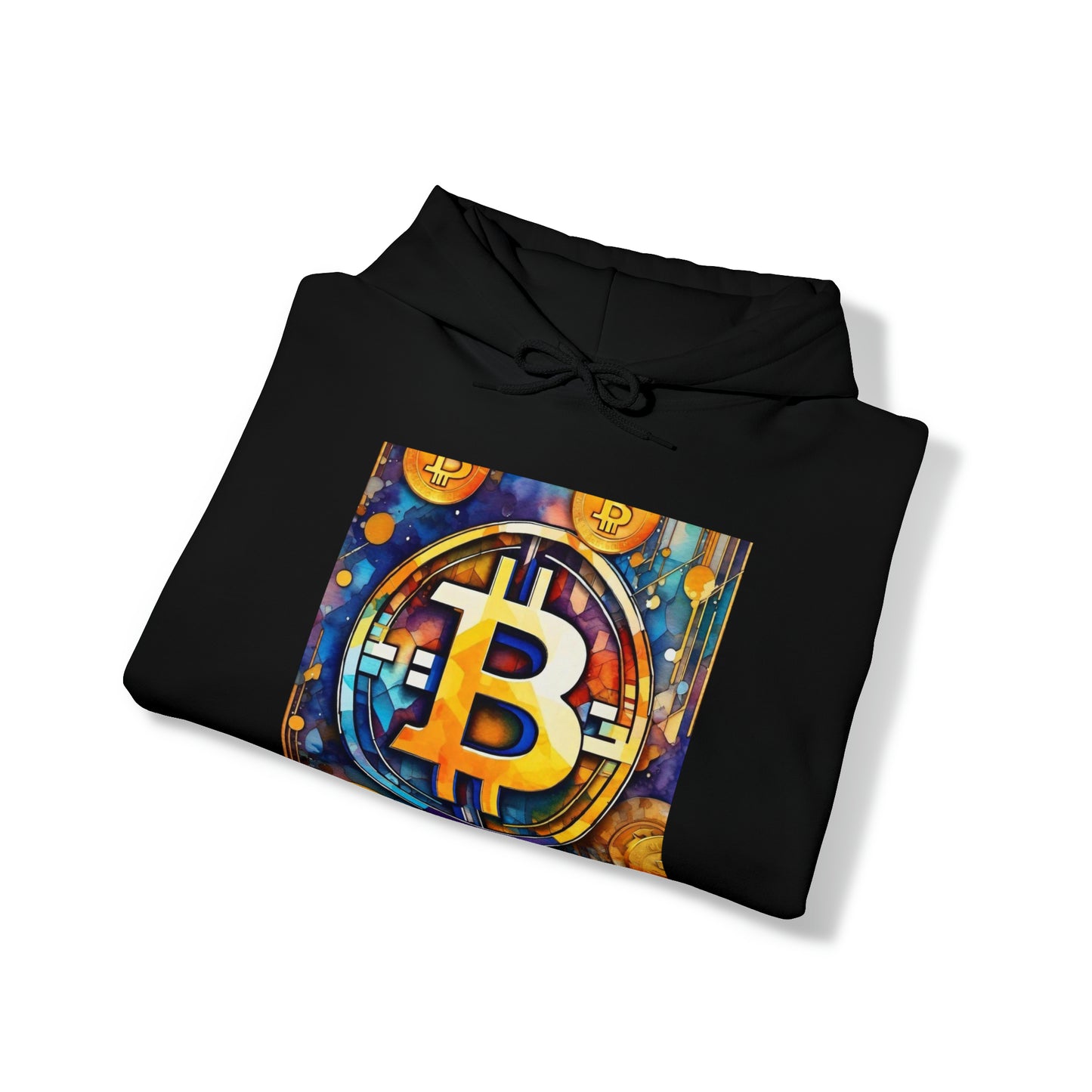 BITCOIN ABSTRACT HOODIE