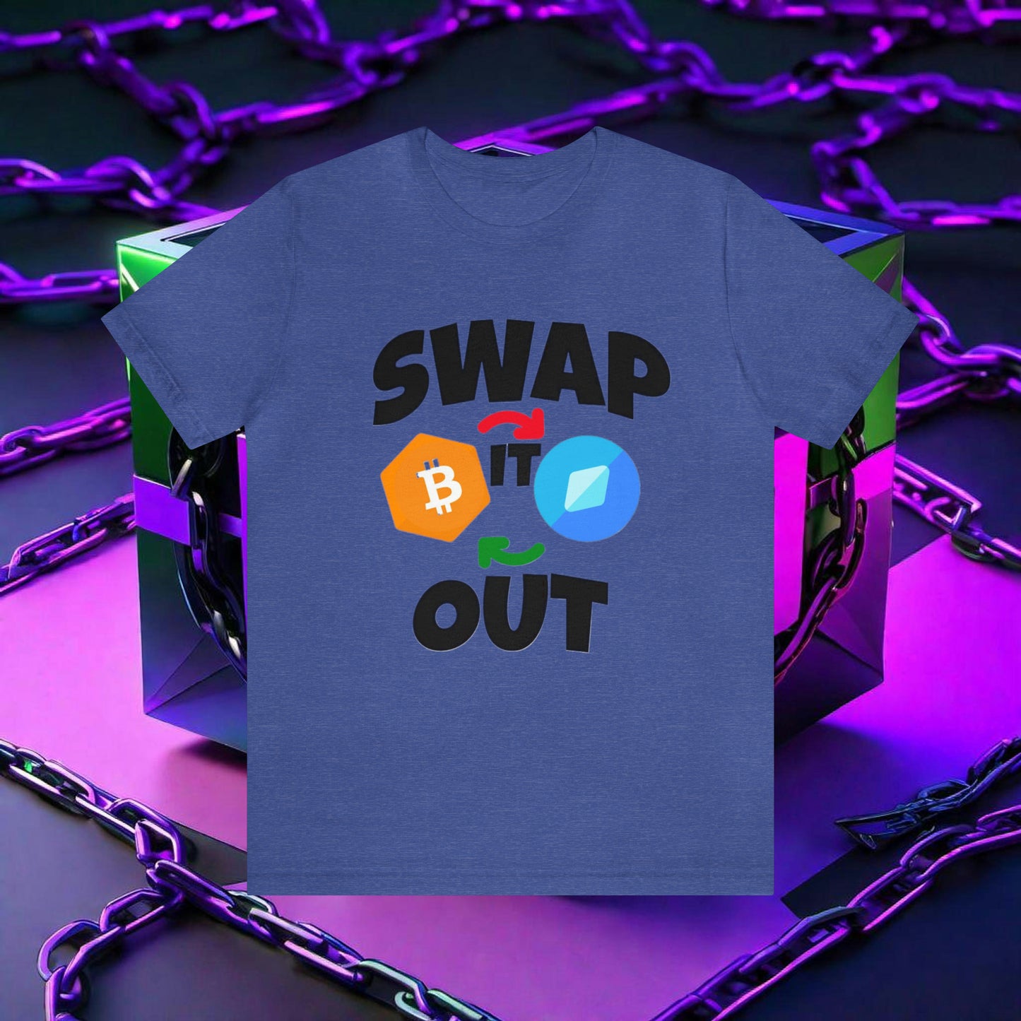 SWAP IT OUT TEE BLK