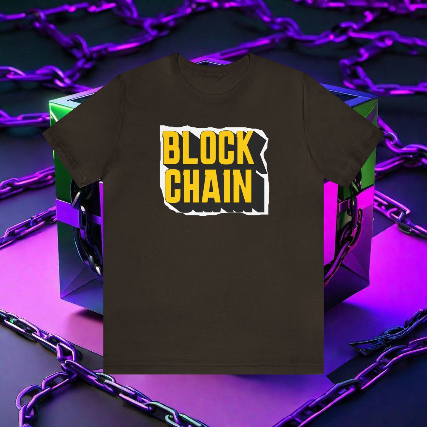 BLOCKCHAIN SCRAP TEE