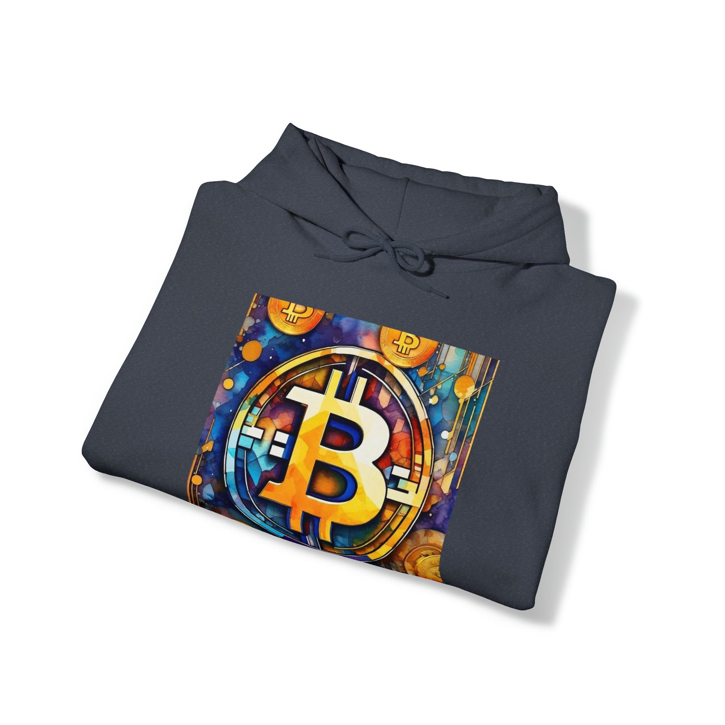 BITCOIN ABSTRACT HOODIE