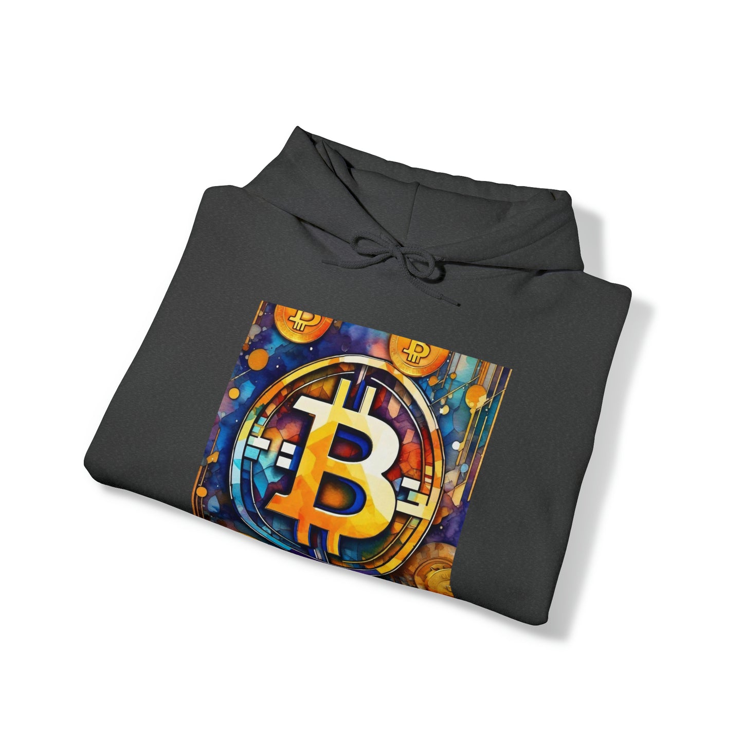 BITCOIN ABSTRACT HOODIE