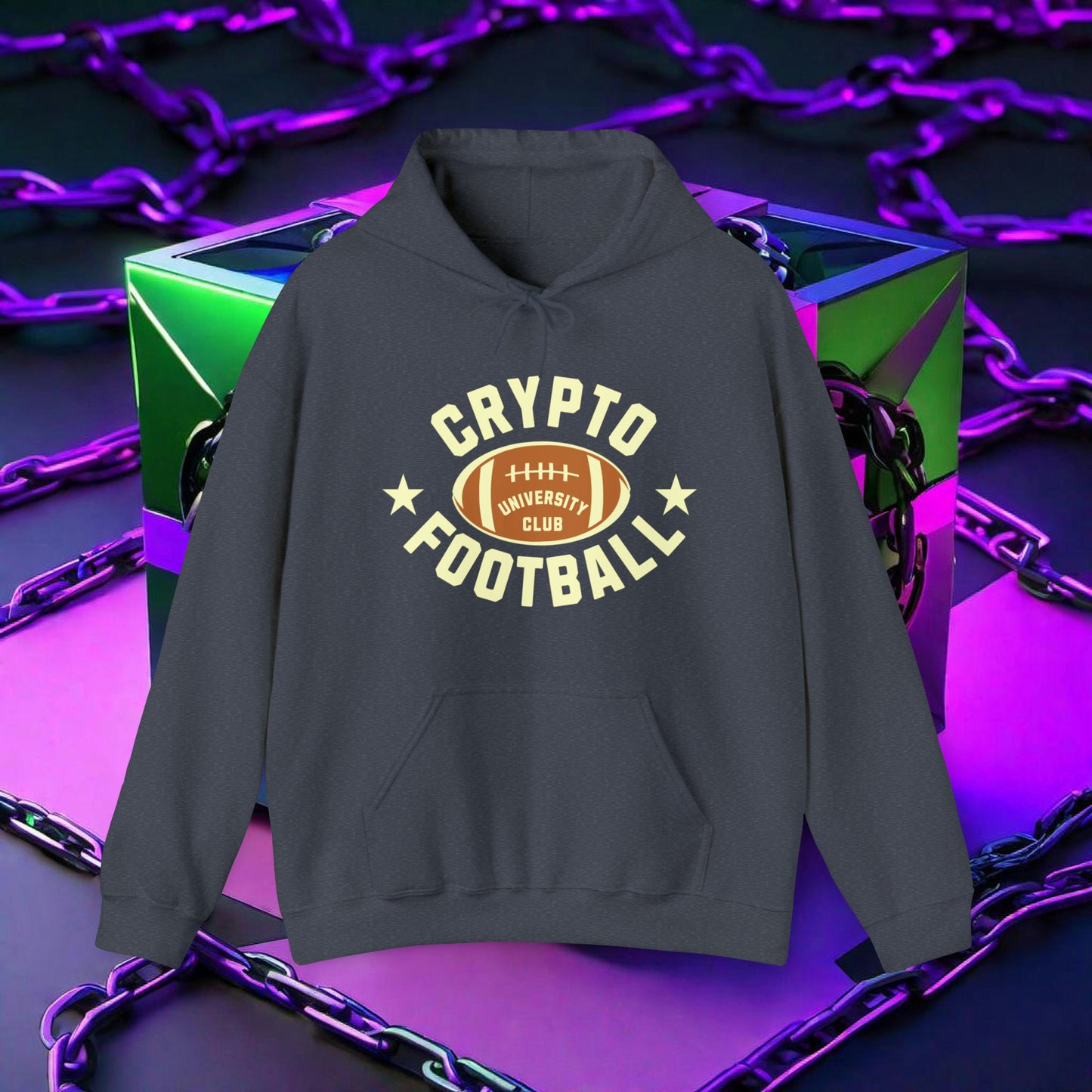 CRYPTO FOOTBALL HOODIE