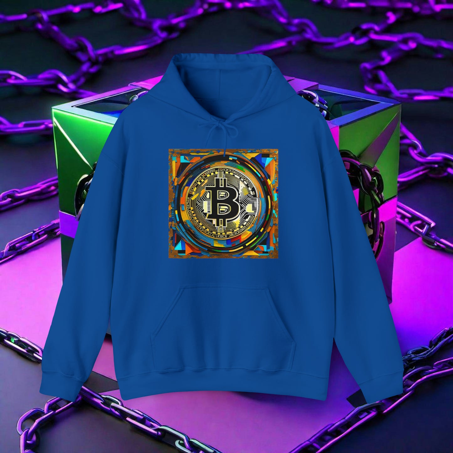 BITCOIN ART HOODIE